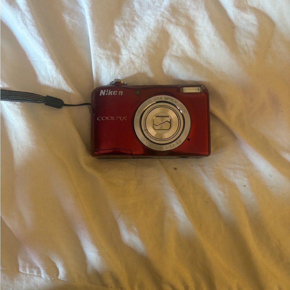 Nikon COOLPIX Stylish Red Camera